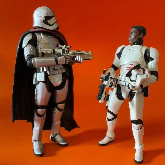 Star Wars Black Series Phasma & Finn - force awakens - Foto 5