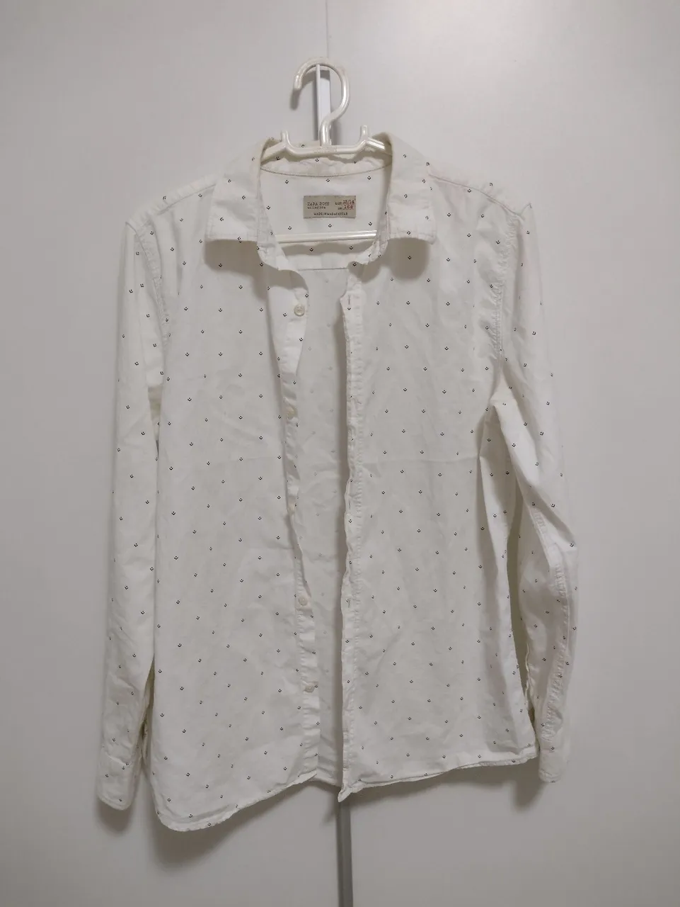 Camisa Zara Kids com estampa discreta