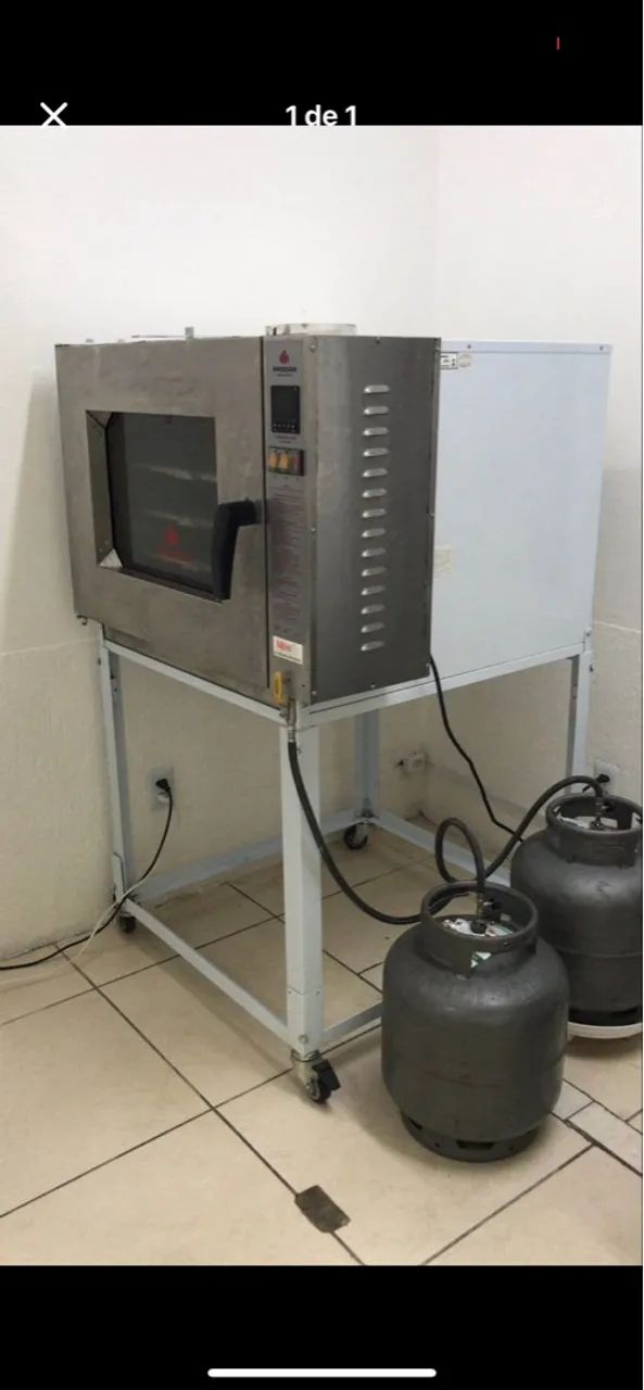 Forno turbo 5 esteiras progas 