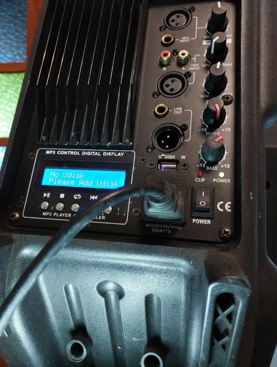 Caixa de Som Amplificada Profissional, 350W RMS, marca Áudio - Foto 3