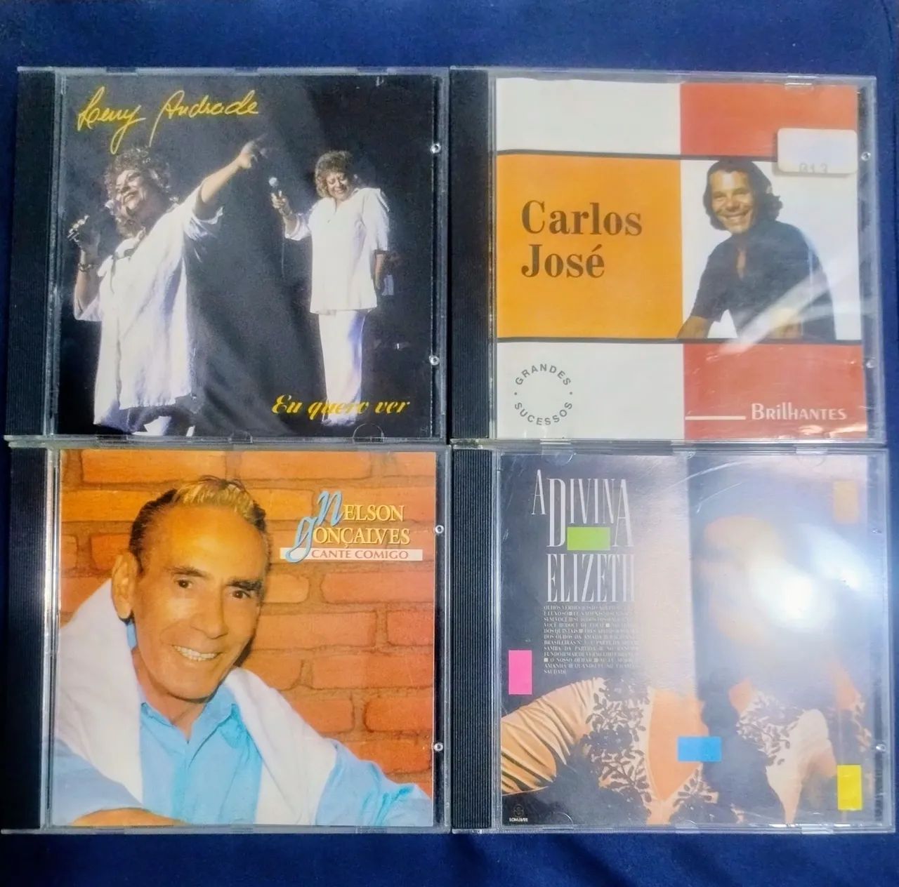 04 CDs da nata da música brasileira, Leny de Andrade. 