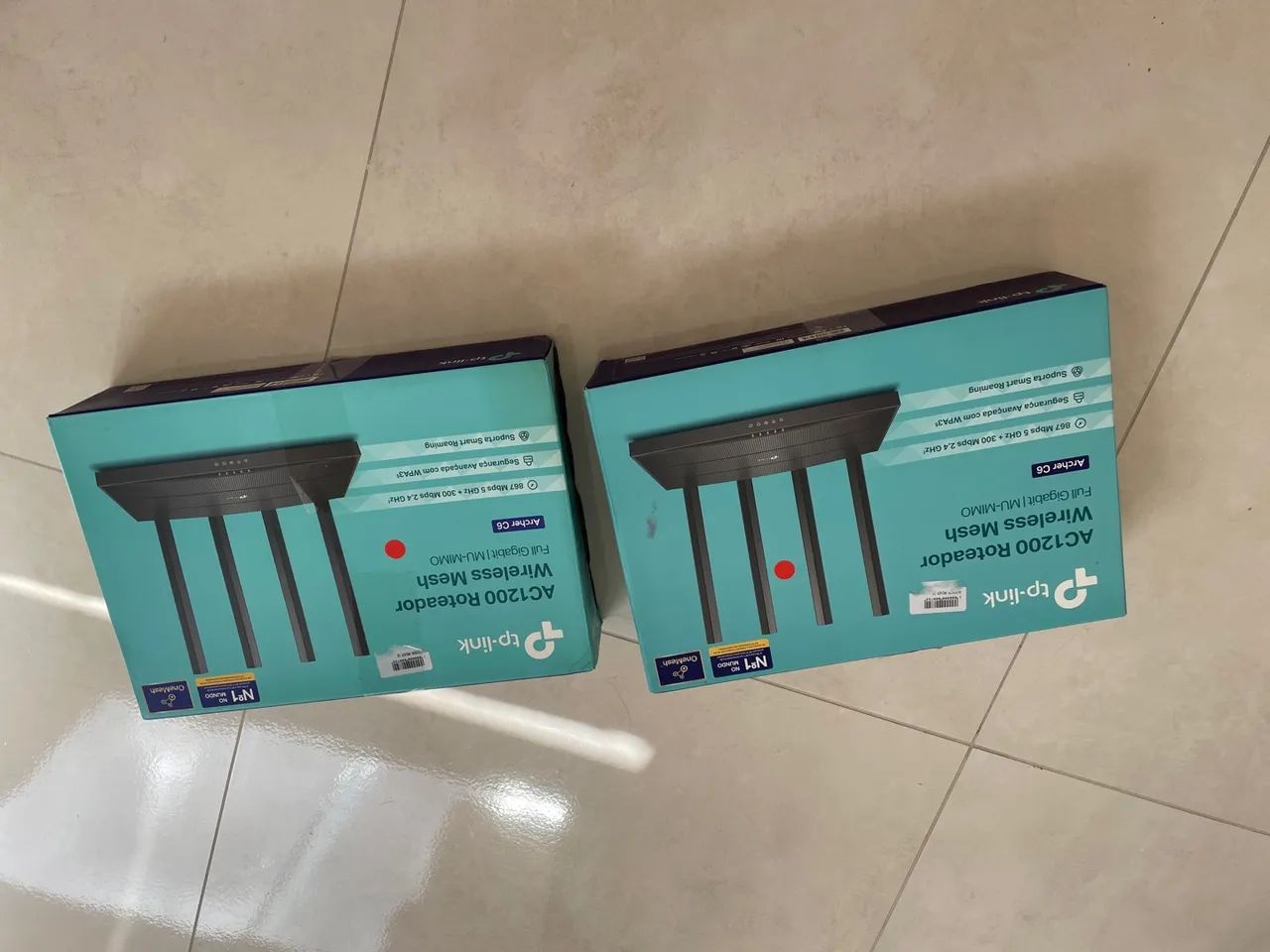 Roteador TP-Link Wi-Fi Gigabit - Novo na Caixa - Foto 4