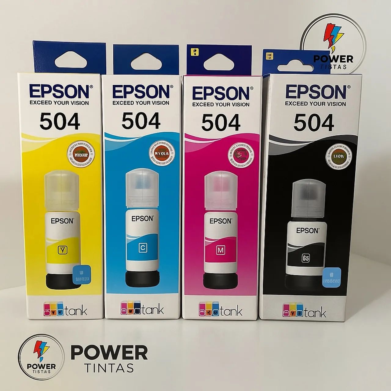 Epson 504 EcoTank Ink Bottles