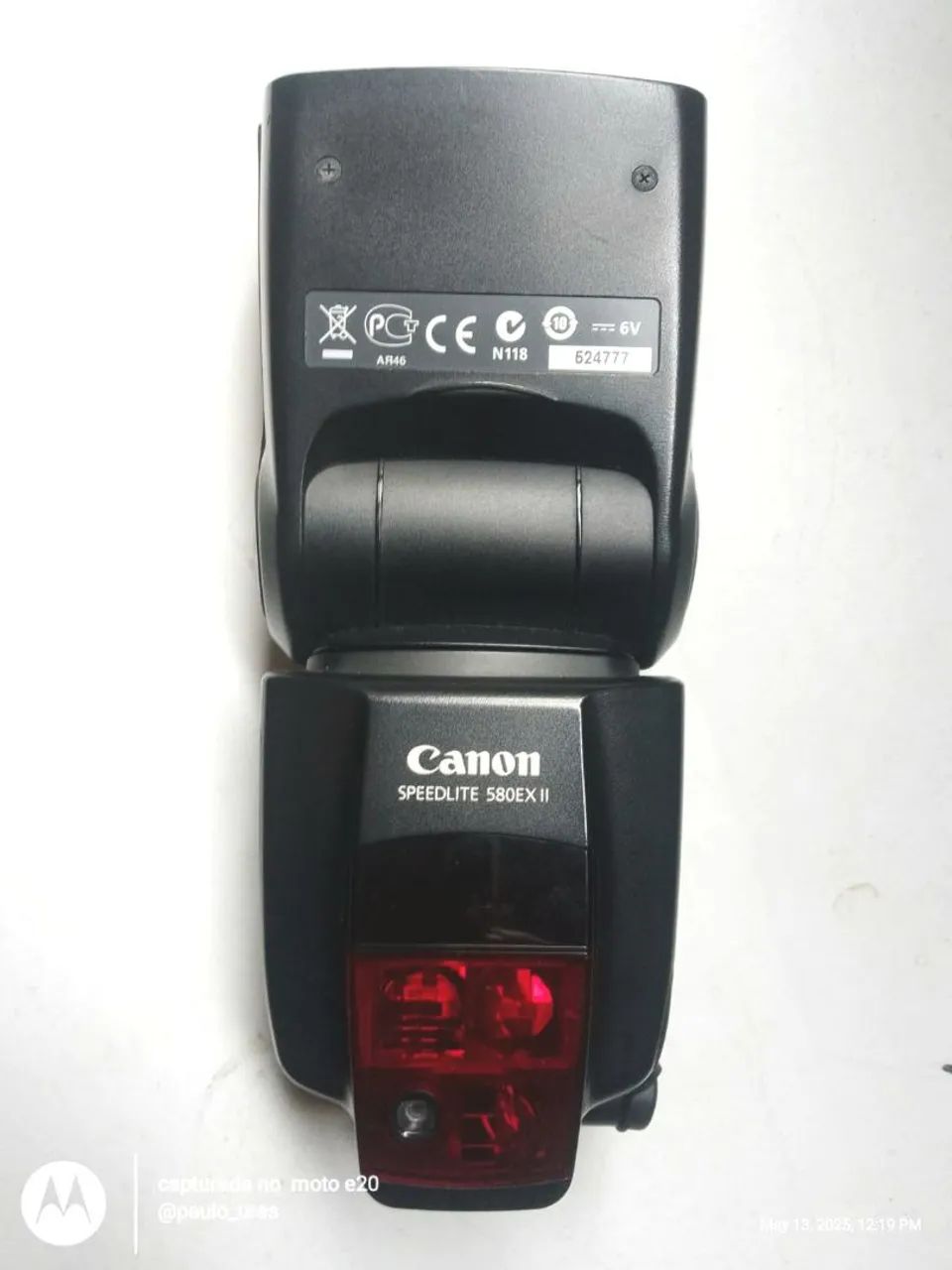 Flash Canon Speedlite 580EX II - Foto 3