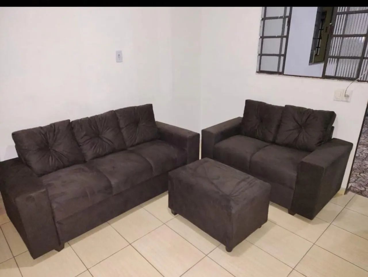 !!!NEW!! SOFA SET WITH PUFF!!! 12 x $89.9064618325027715122