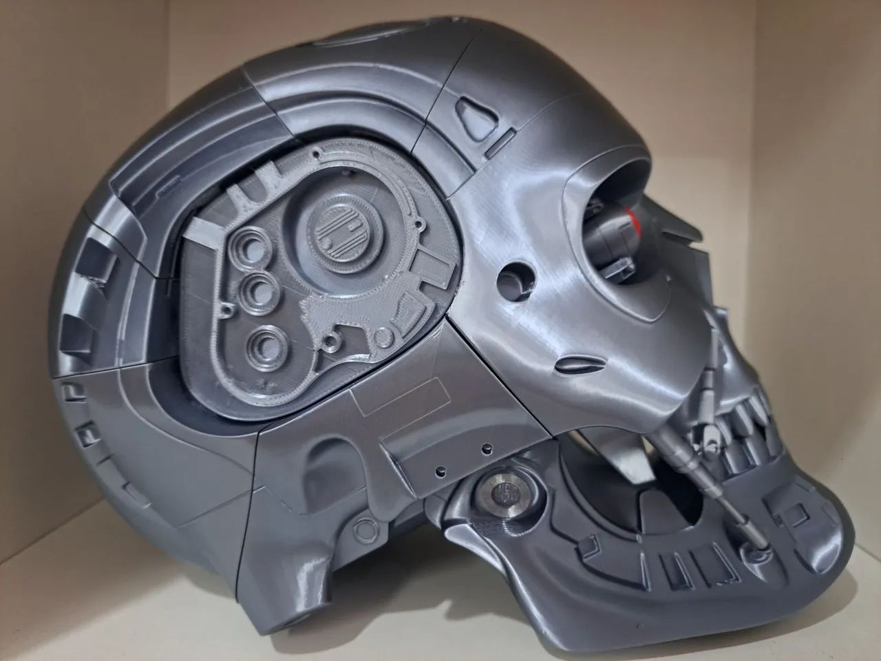 Cabeca do Exterminador do Futuro - 3D impresso  - Foto 3