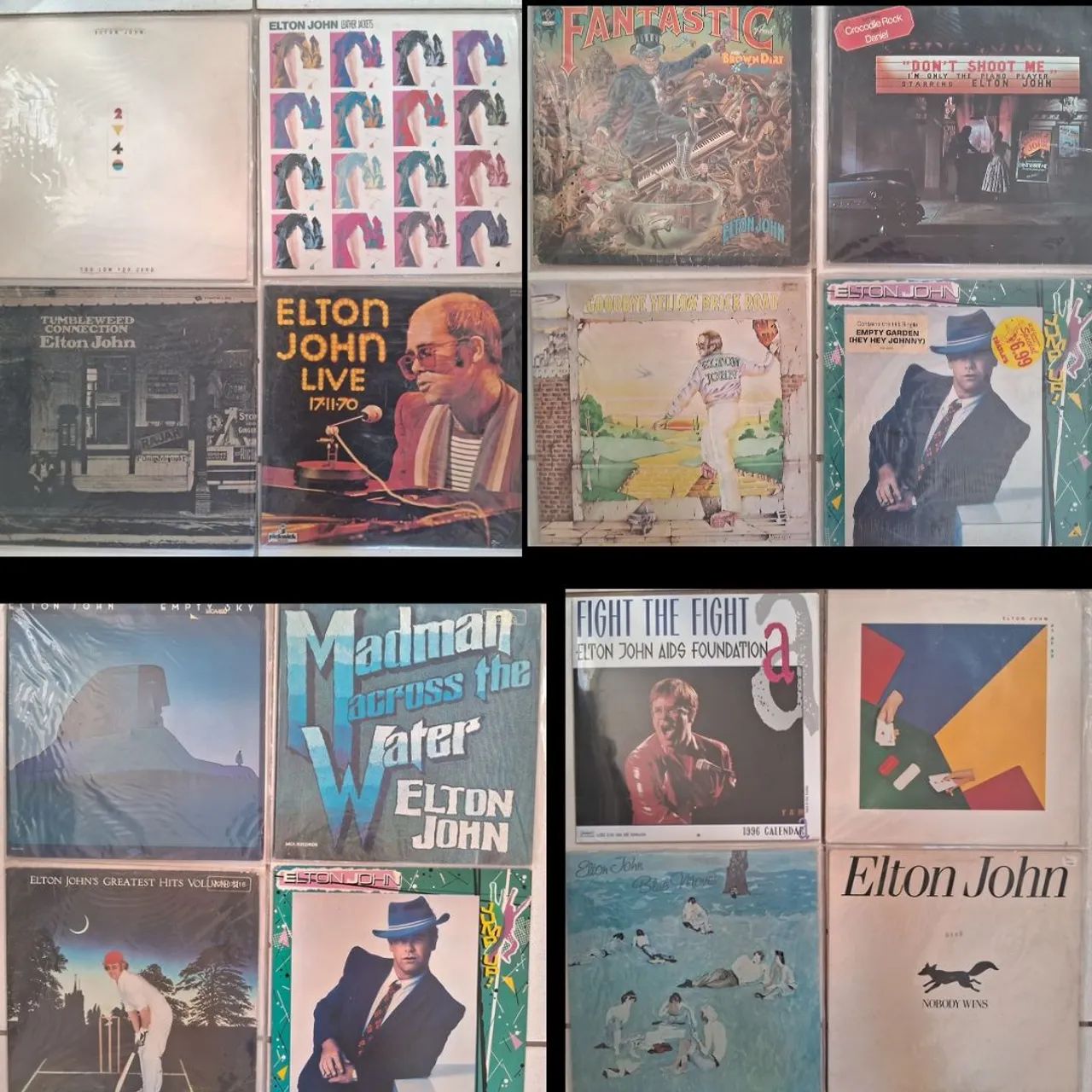 Coleção 32Vinis Elton John - Vinis Importados - Foto 2