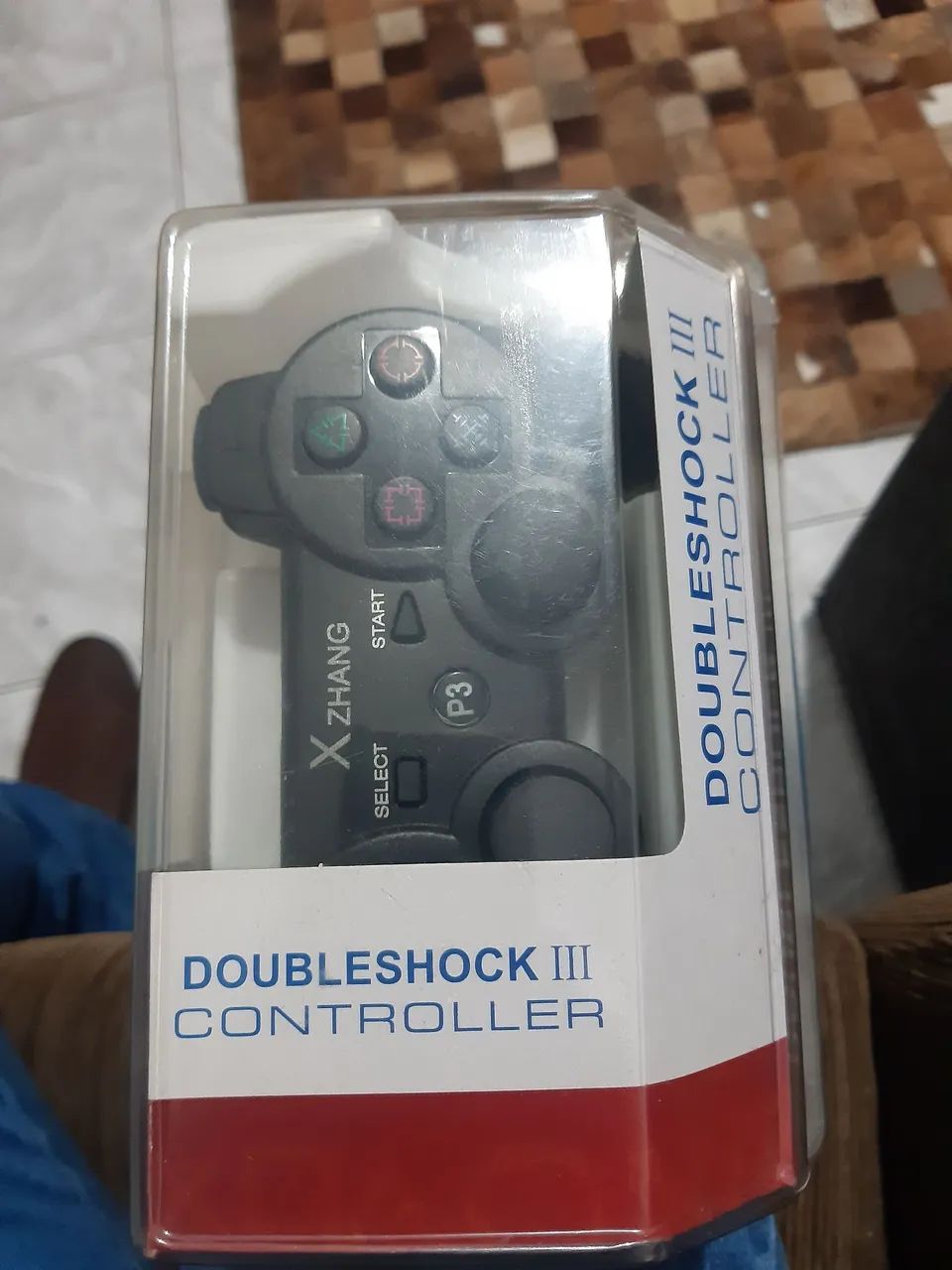 Controle PS3 sem uso.