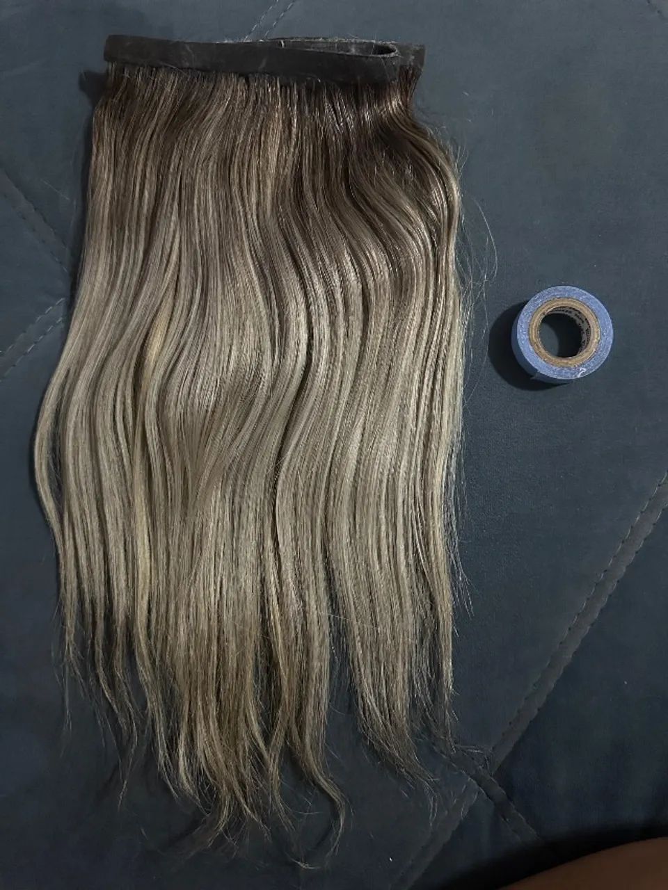 Mega Hair loiro mesclado Beleza e Cuidados Pessoais Padre