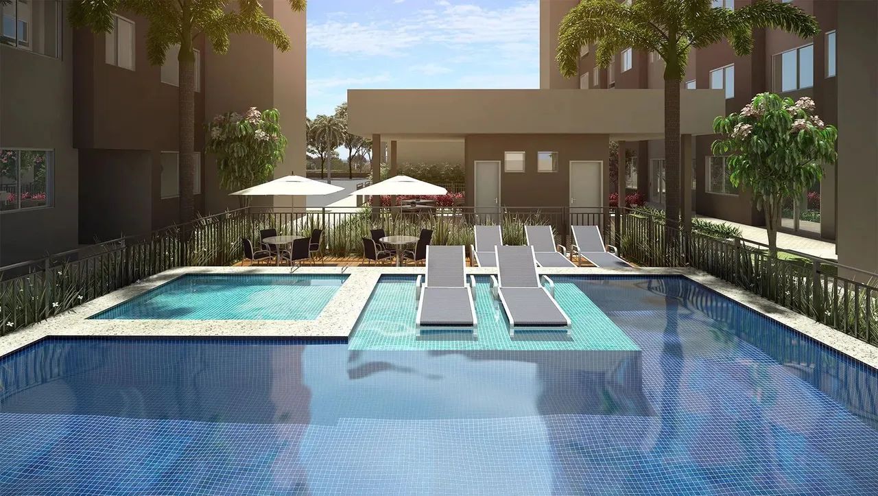 Imóvel para venda tem 46 metros quadrados com 2 quartos