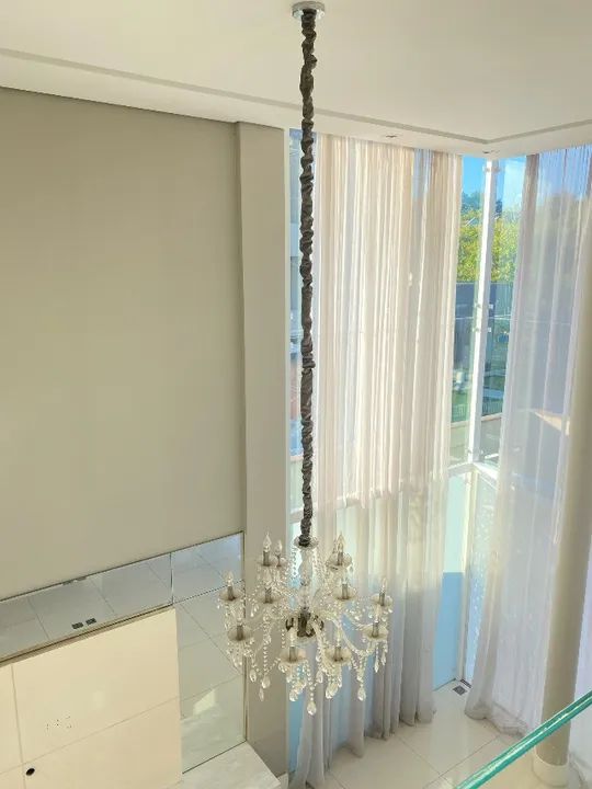 Lustre de cristal clássico  - Foto 4