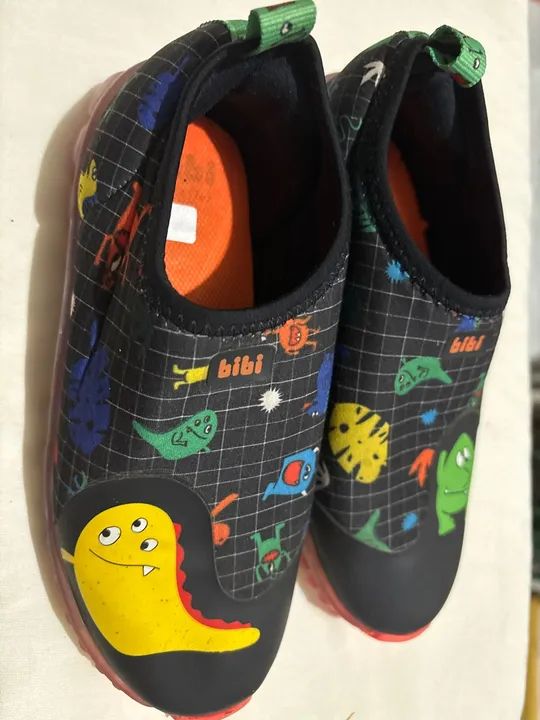Tênis Infantil Bibi Monster - Tamanho 31 - Foto 2