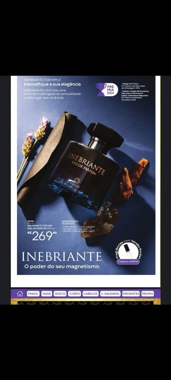   EXCELENTES PERFUMES Perfume Grace Midnight 100ml - Envolvente e Inspirado no Glamour - Foto 2