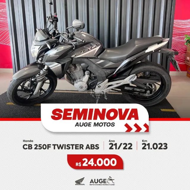 CB250F TWISTER ABS - ÚNICO DONO! GARAPA!