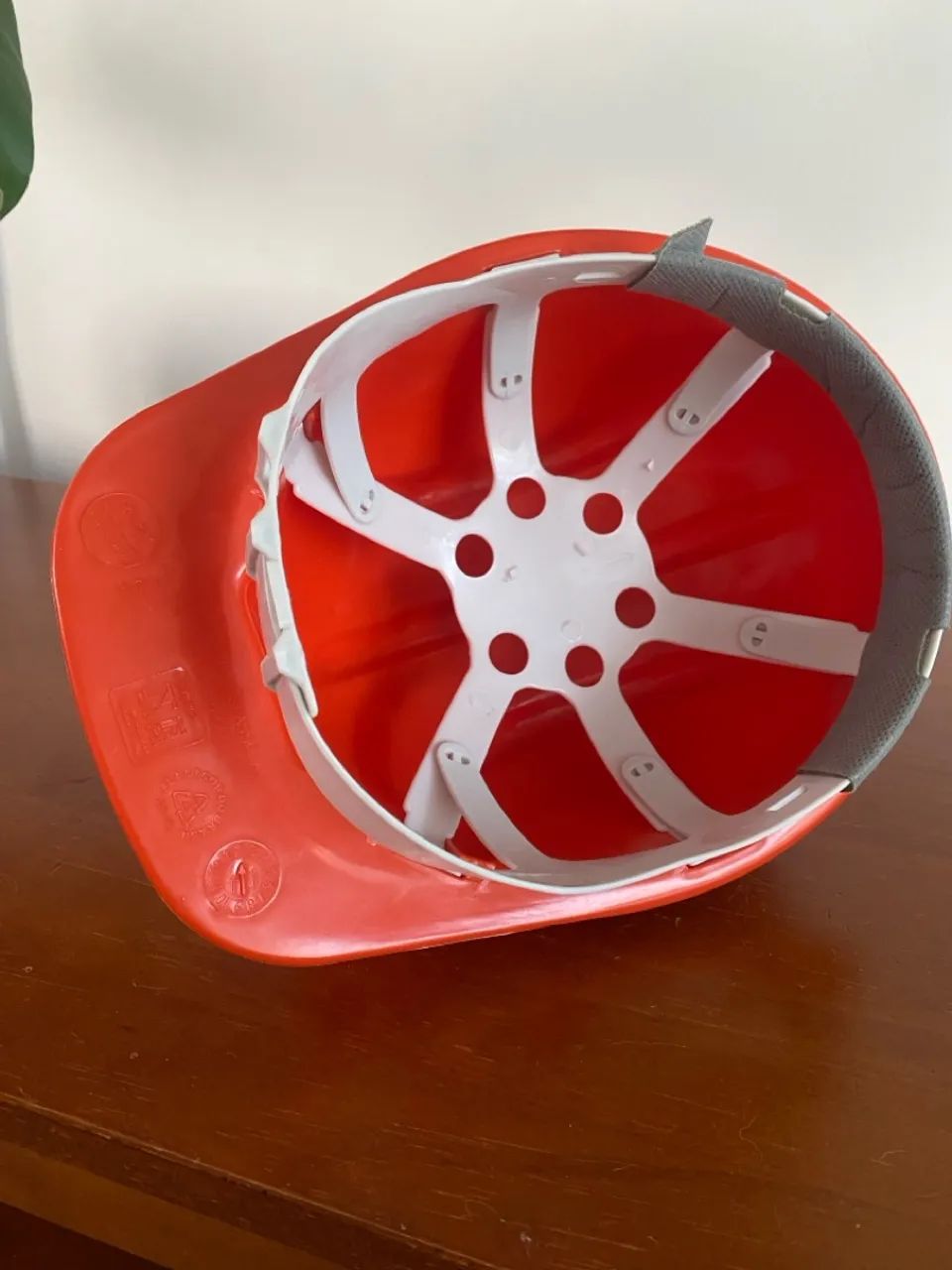 Capacete de Segurança Vermelho - Foto 2