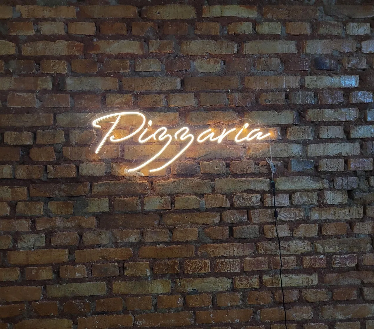 Letreiro Neon Pizzaria