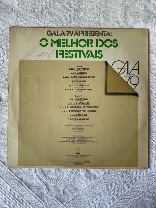 Disco de vinil - Gala 79 Apresenta - O Melhor dos Festivais - Foto 2