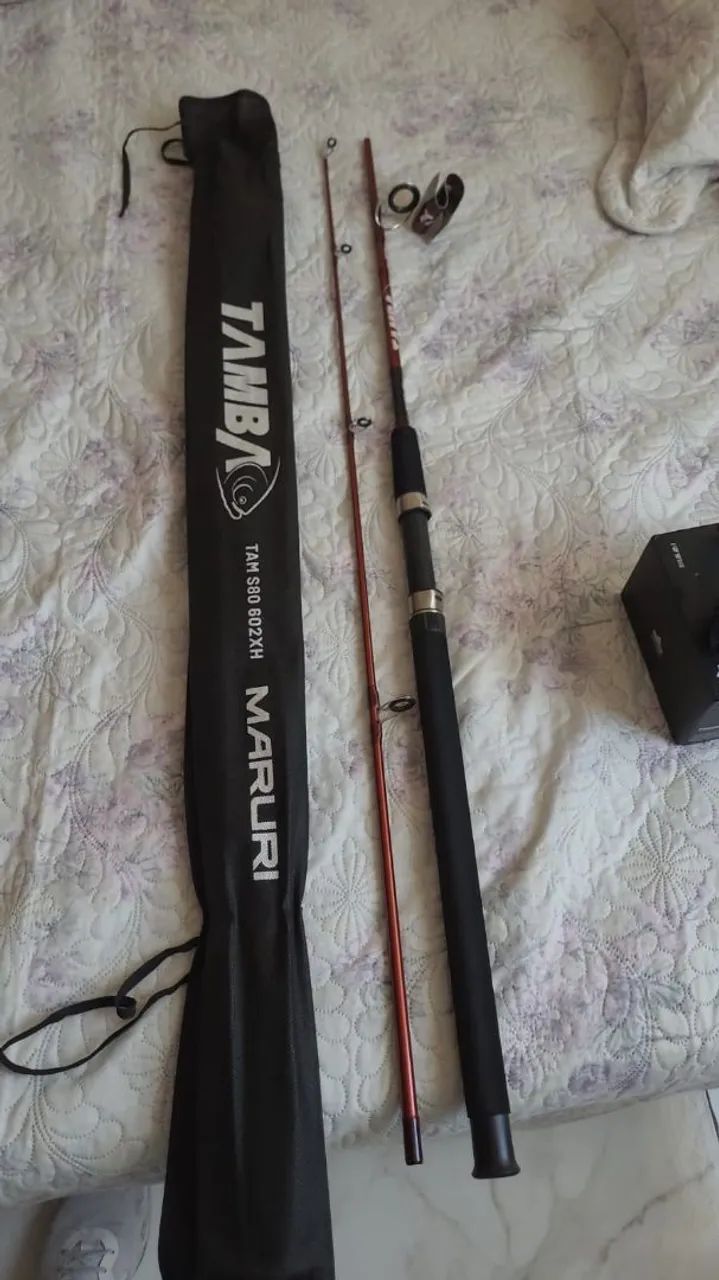 Molinete Handing M1 3000 + Vara Maruri Tamba (Kit Pesca) - Foto 3