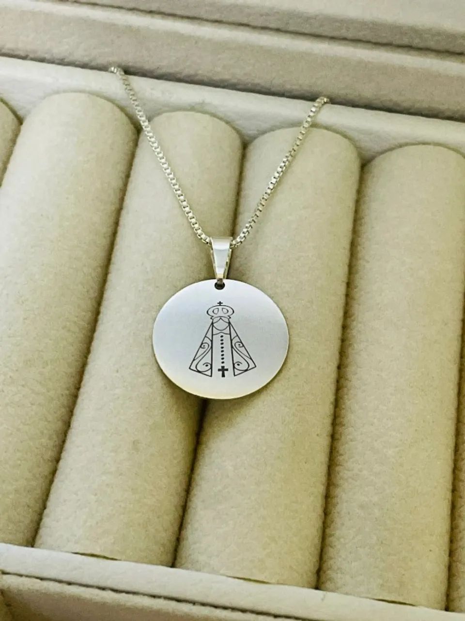 Colares personalizados em prata 925 ou aço inox - Foto 3