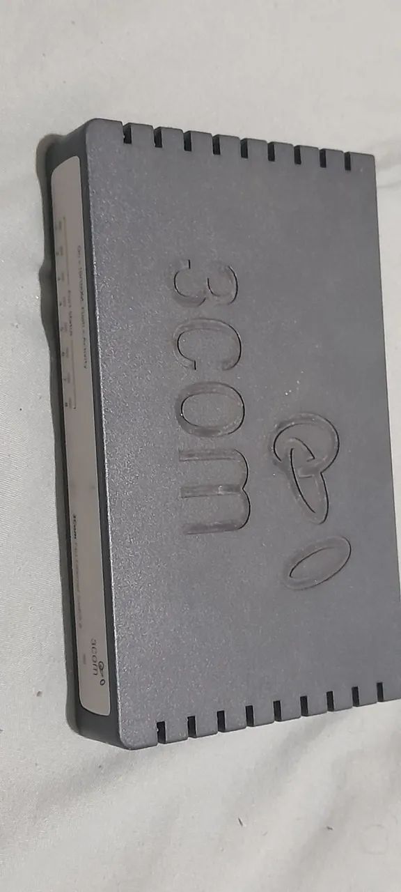 Switch 3Com - 8 Portas 10/100Mbps Dual Speed