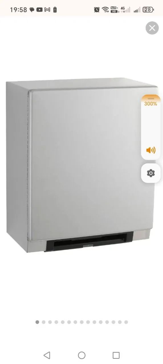 Dispenser automático de papel toalhas - Foto 4