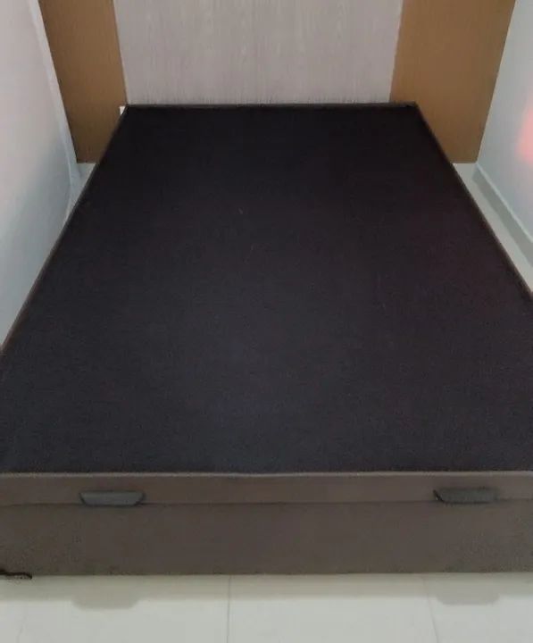 Cama Box de Casal com Baú