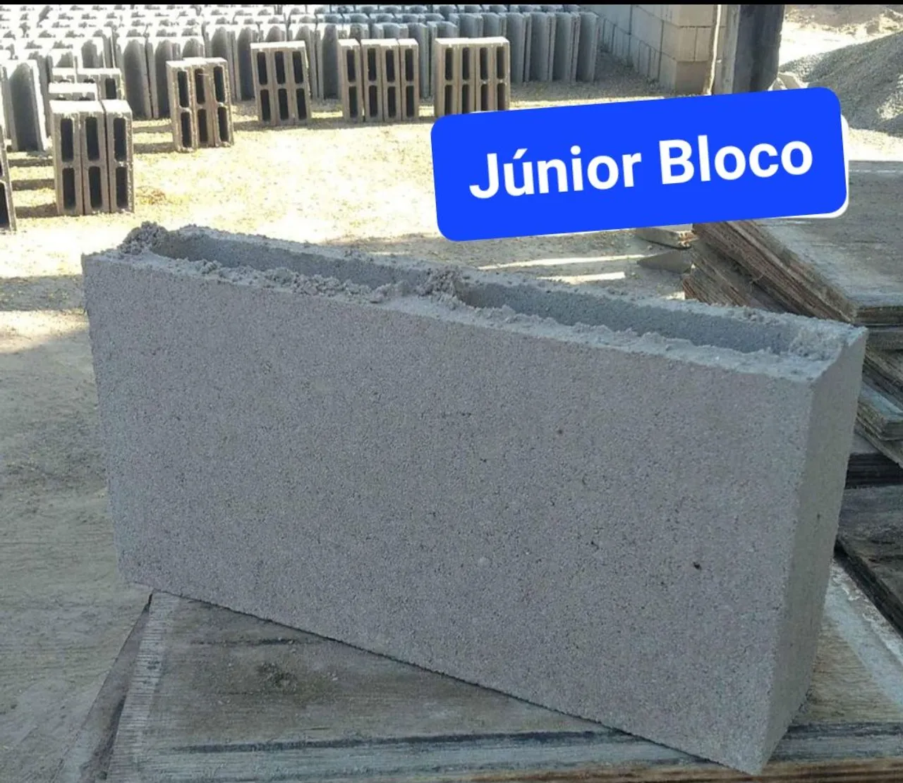Bloco de Concreto Júnior - Qualidade e Resistência