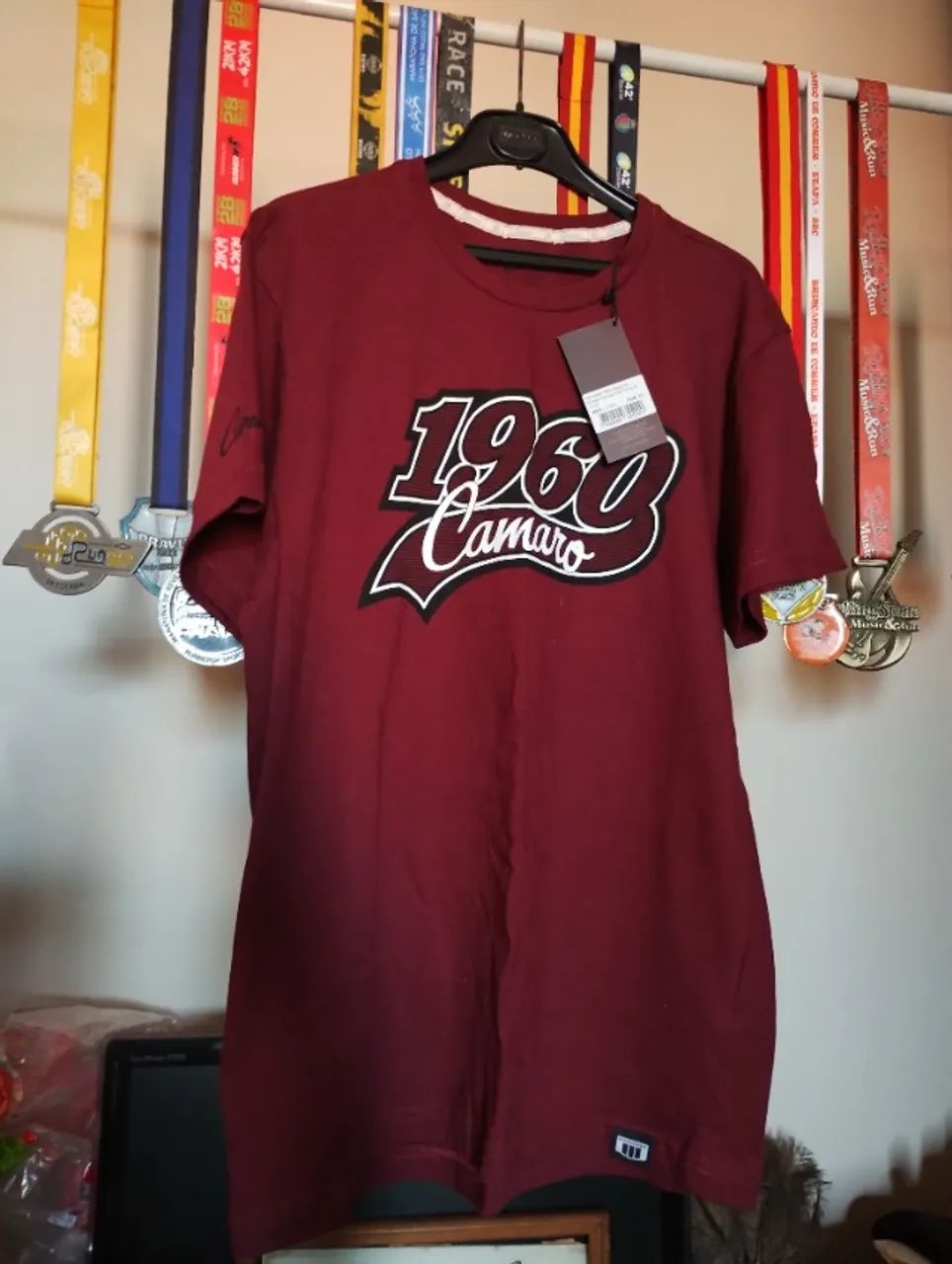 Camiseta 1960 Camaro GM Vintage - Nova - Tam M