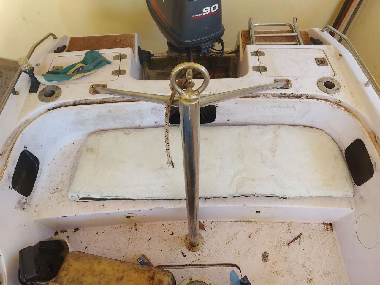 Lancha Coral 15 pés c/ YAMAHA 90HP  - Foto 8