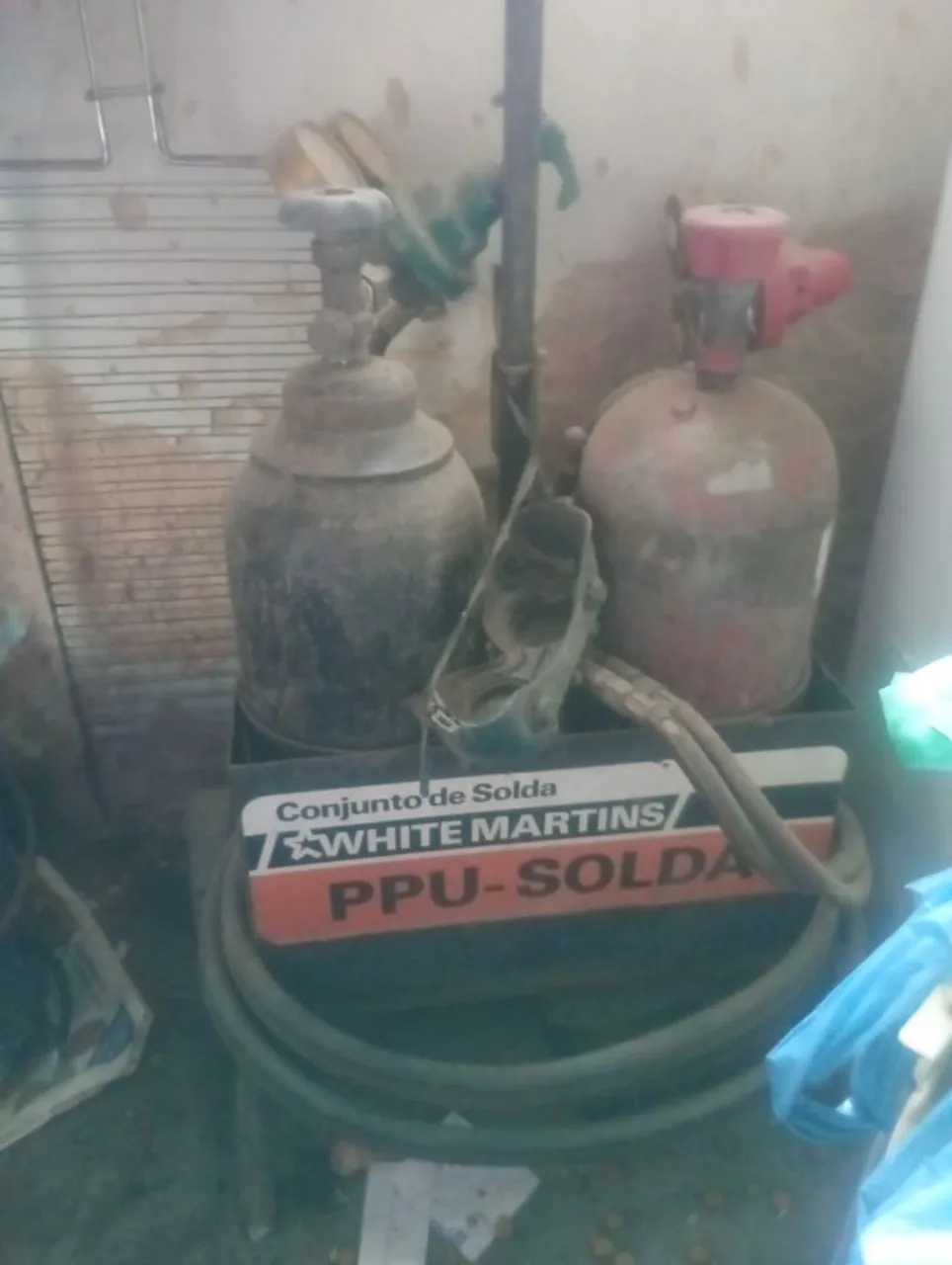 Conjunto de Solda White Martins - PPU-SOLDA