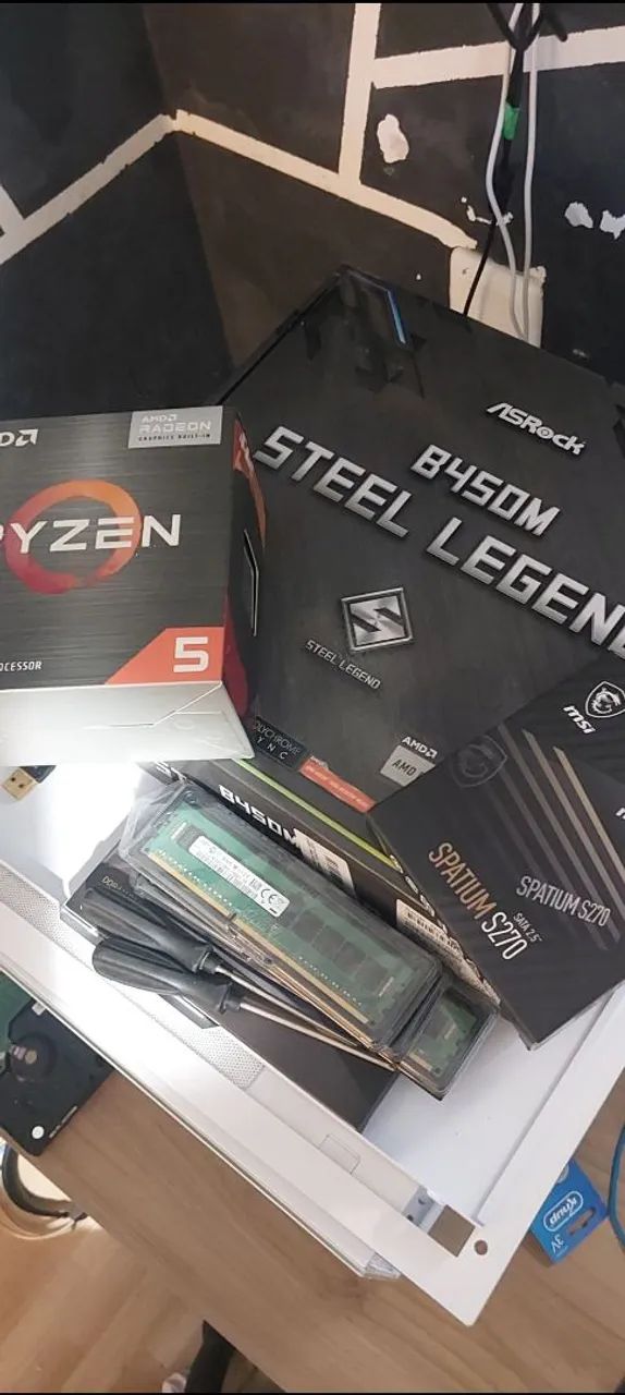 Kit PC Gamer- Placa Mãe e memórias ram!!