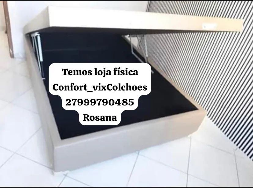Box com Baú Casal direto da fábrica. - Foto 4