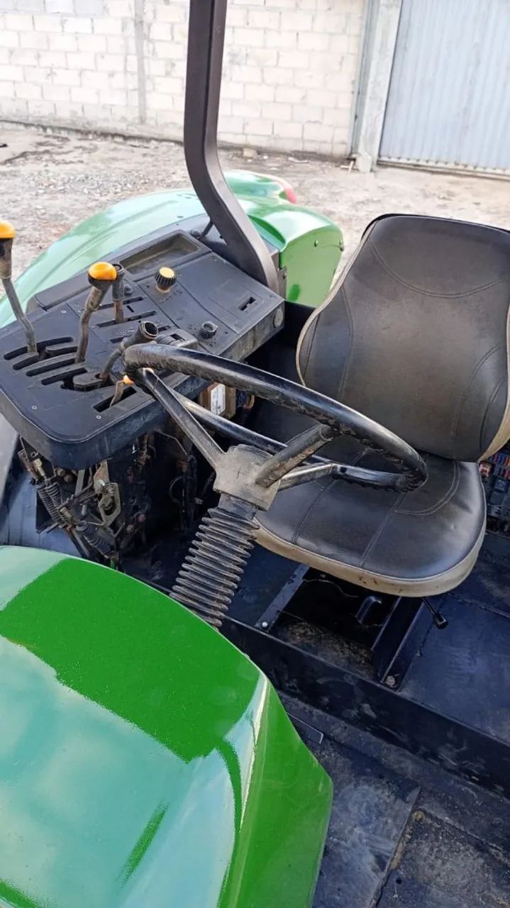 Trator 7515 John Deere Ano 2009 com gradão - Foto 6
