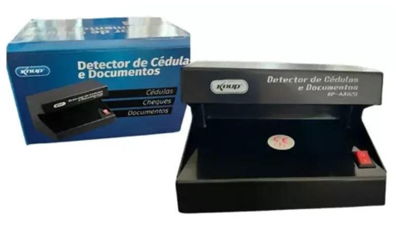 Detector De Cédulas E Documentos Knup KP-AA029 Bivolt 