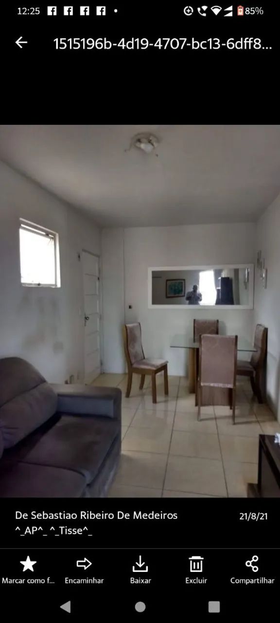 Apartamento mobiliado 