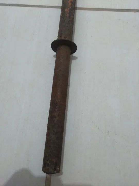 Barra de Musculação 1,42m de comprimento. - Foto 2
