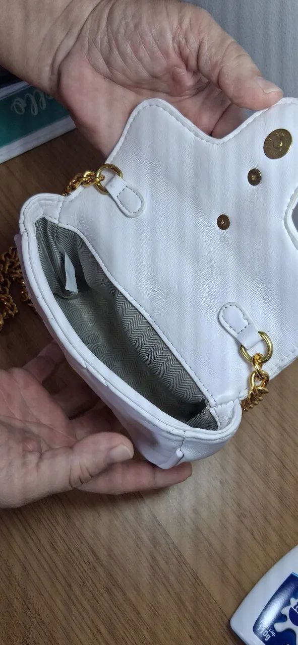 Bolsa de couro sintético - nova - Foto 4