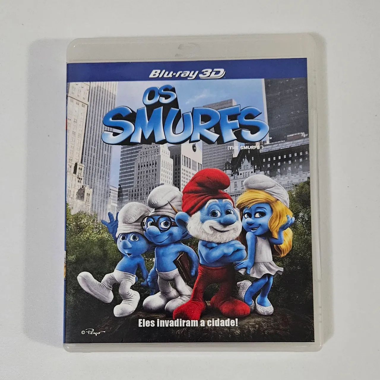 DVD Blue Ray Os Smurfs 3D