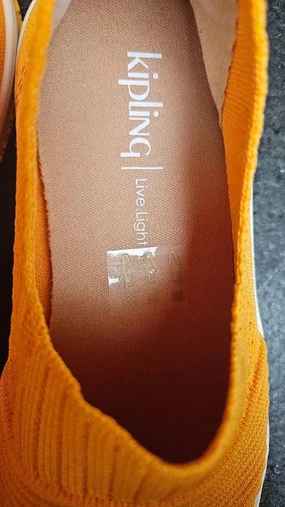 Tenis Kippling modelo Karina tamanho 35 amarelo NUNCA USADO - Foto 4