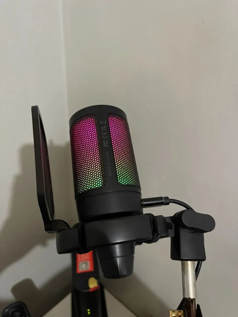 Microfone Gamer FIFINE AmpliGame A6V RGB - Foto 3