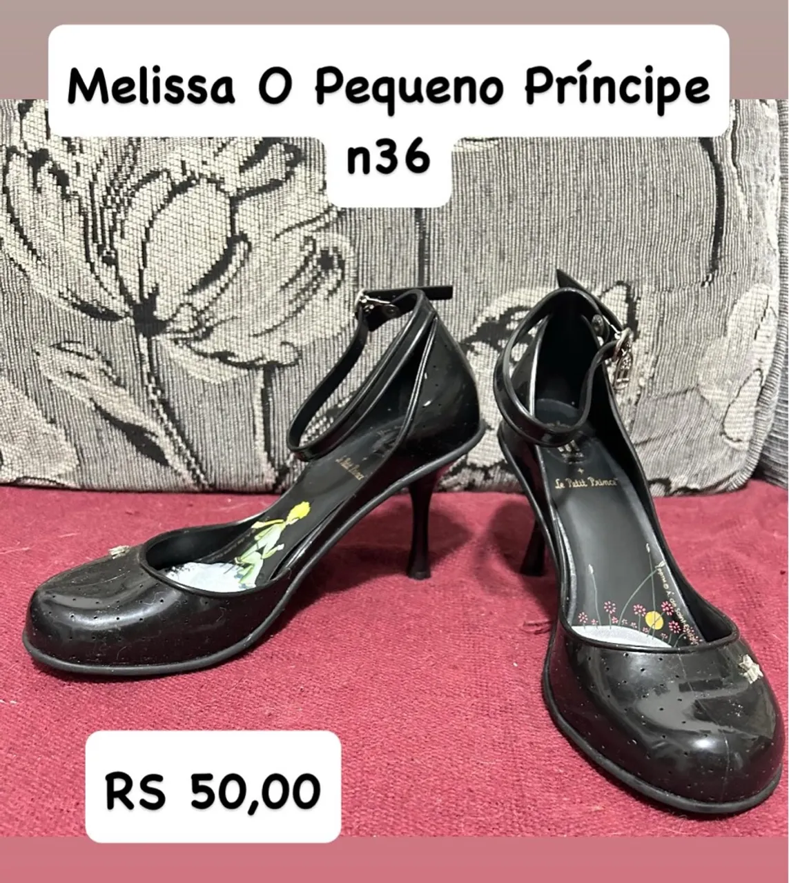 Sandália Melissa O Pequeno Príncipe n36