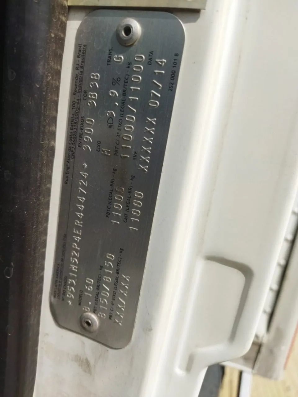 VW 8-160 ano 2013 No Chassi - Foto 13