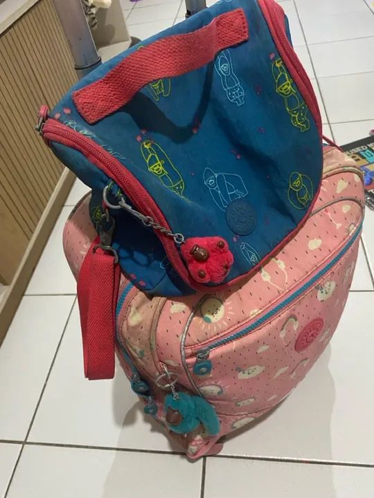 Kit bolsa + lancheira Kipling - Foto 4