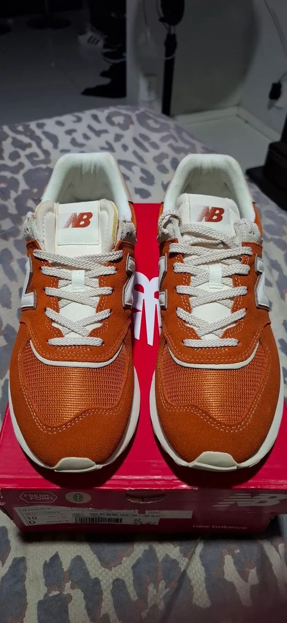 New Balance 574 Laranja - Novo e Original - Calçados - Praia de