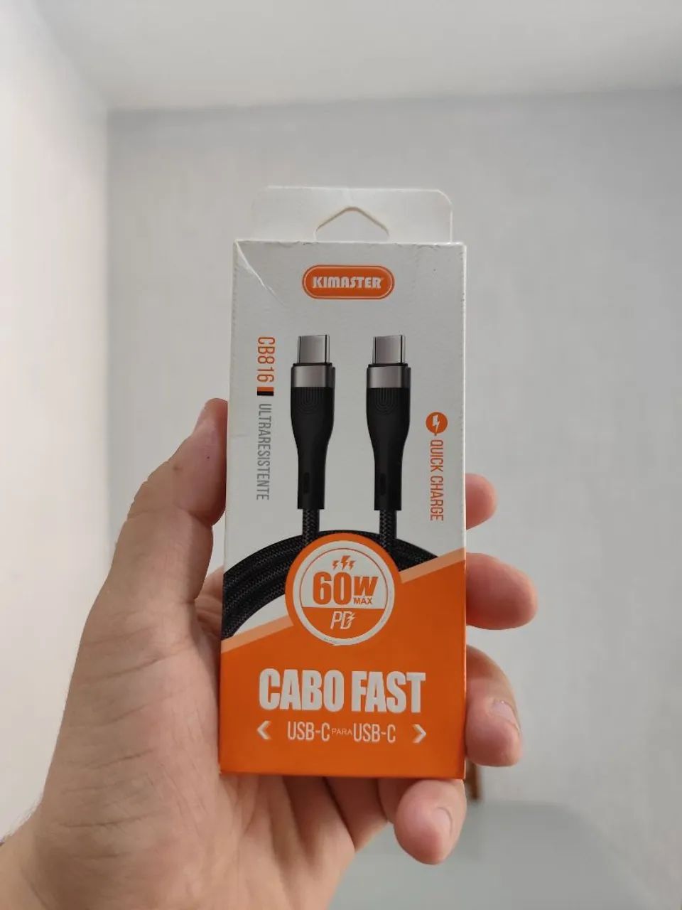 Cabo USB-C Kimaster Cabo Fast