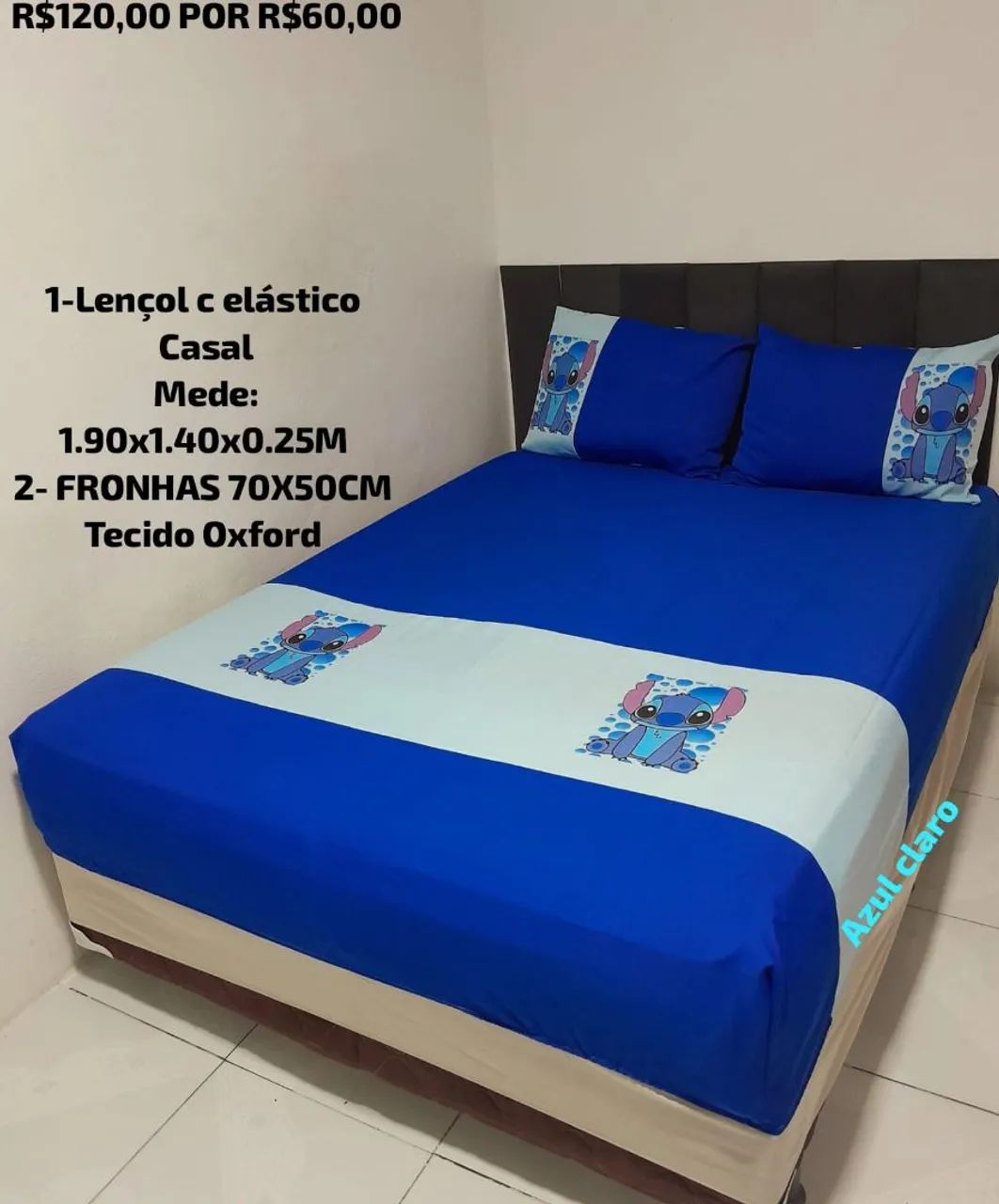 Jogo de Cama Casal 100% Oxford - Promocao! - Foto 2
