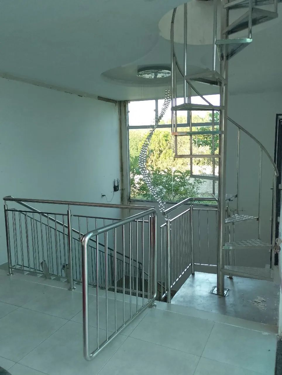 Escada caracol em aço inox - Foto 4