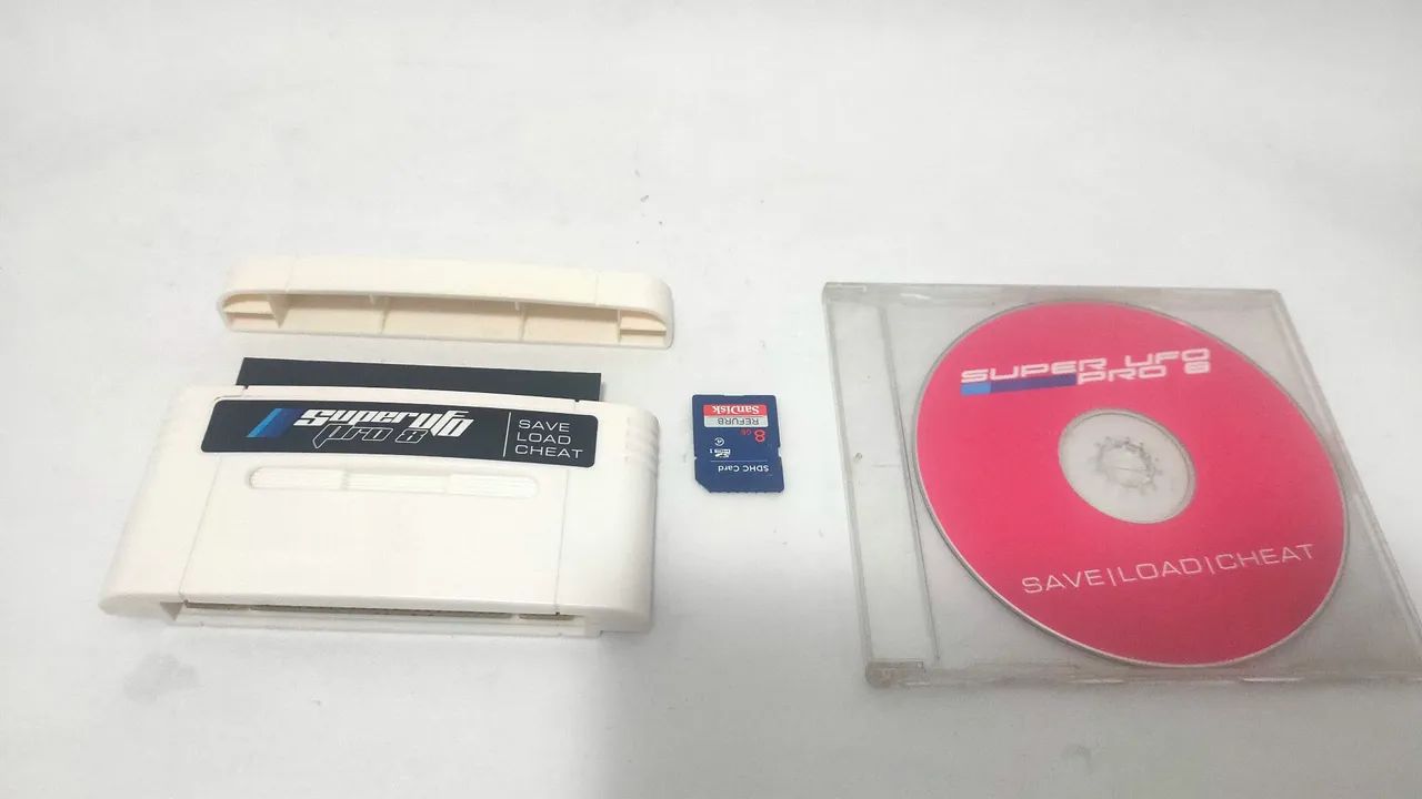 Super UFO Pro 8 - Cartucho de Jogo Super Nintendo everdrive Super UFO Pro 8 - Cartucho de Jogo Super Nintendo everdrive