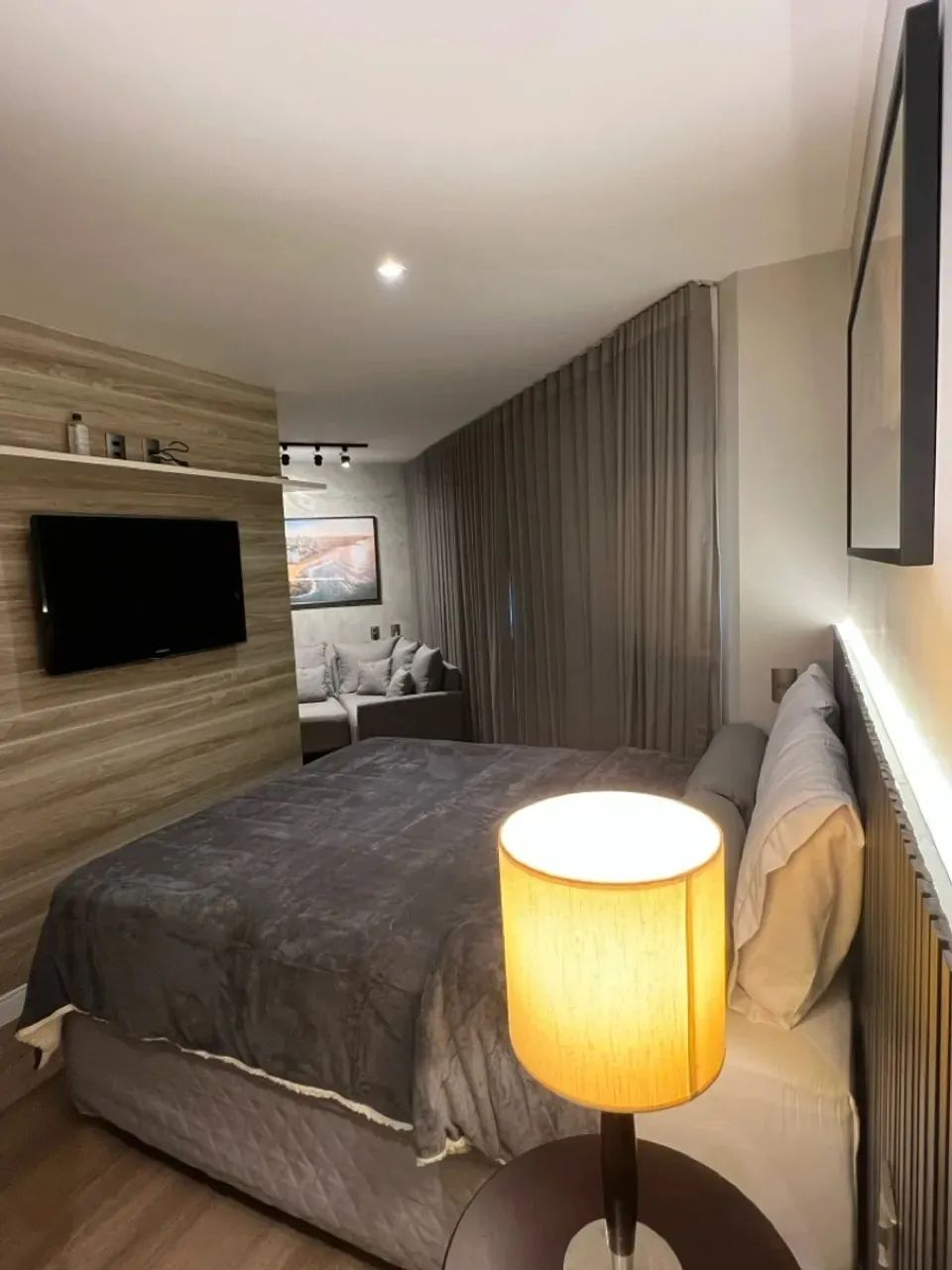 APARTAMENTO PORTEIRA FECHADA NASCENTE 45m² 1 QUARTO 1 GARAGEM INFRA VENDE CAMINHO DAS ÁRVO - Foto 2