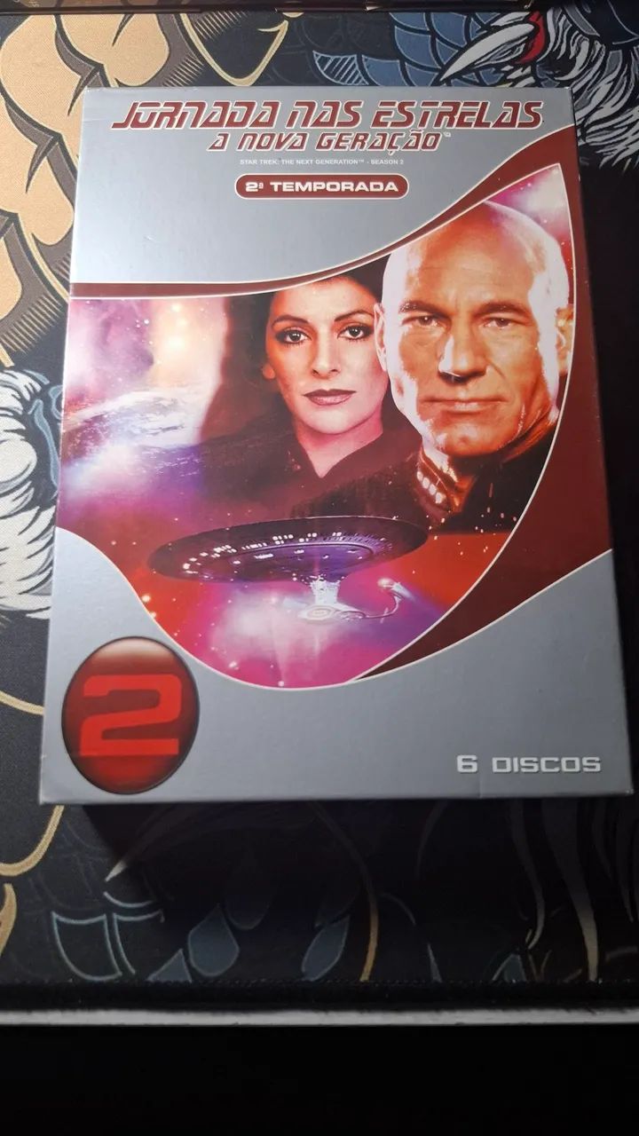 Box DVD Jornada das Estrelas a nova geração 2° temporada 